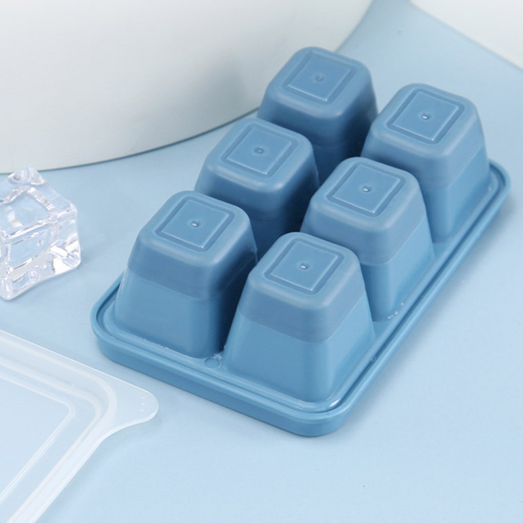 3pcs/set Ice Cube Molds Non-stick DIY Ice Ball Trays Plastic Chocolate Making Moulds Color Random Soft Base