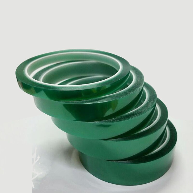 35mm-70mm hittebestendig HUISDIER Hoge Temperatuur Groene Masking Afscherming Tape voor PCB Solder Plating isolatie Bescherming