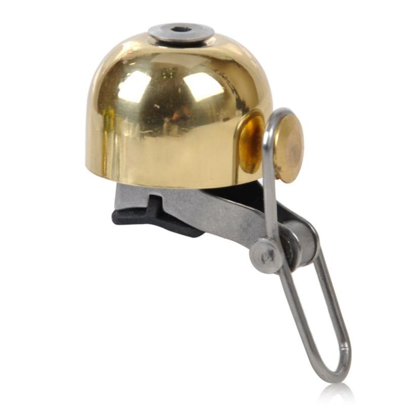 Fiets Bell Retro Fiets Koperen Bel Opvouwbare Scooter Super Luid Luidspreker Universele Fiets Bel Fiets Accessoires: copper