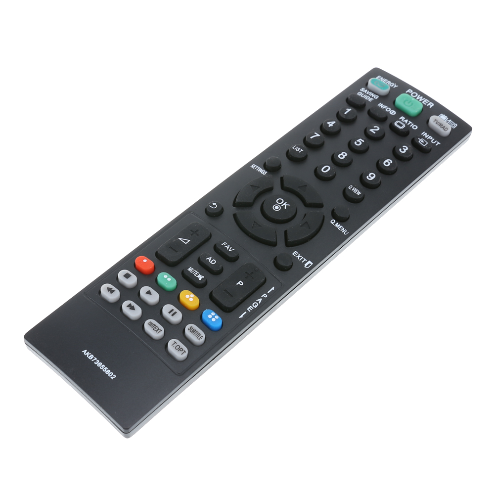Universal Television Remote Control Replacement TV Remote Control Unit All Functions Black for LG AKB73655802