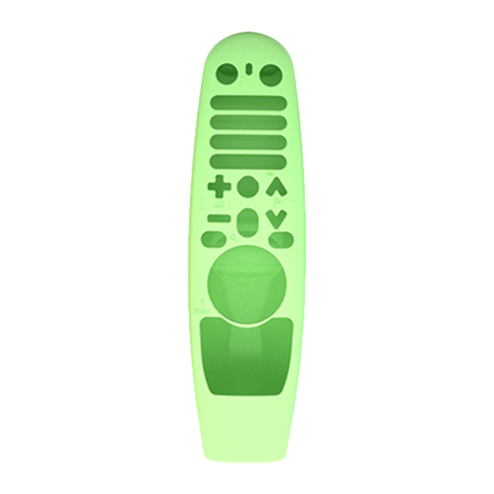 Silicone TV Remote Control Protector Cover for LG AN-MR600 AN-MR650 AN-MR18BA AN-MR19BA AN-MR20GA Protective Case with Lanyard: Green