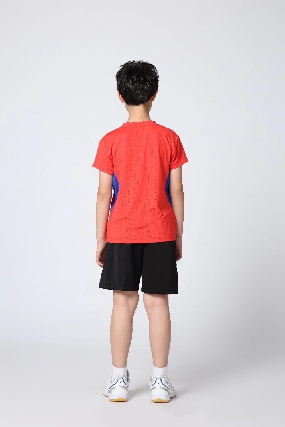 Student Tennis Shirts Sets , Boys Badminton Suit , Kid Table Tennis Clothes , Ping Pong T-Shirt + Shorts Plus Size 3XL XR70