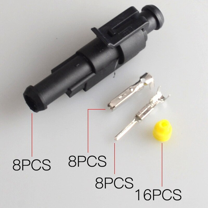 Waterproof Automotive Wire Connector Plug 1-6P With Fuse Electrical Equipment Female Male Way AMP Super Seal