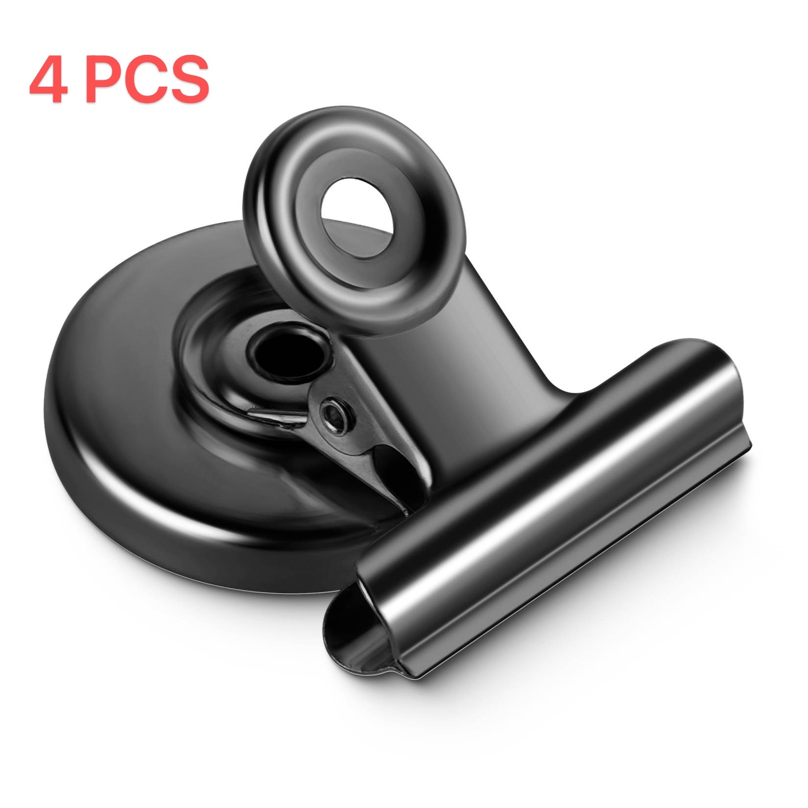 4-24Pcs Strong Magnets Magnetic Clips Bulldog Clips Heavy Duty Magnetic Clips Perfect for Whiteboard Magnets Photo Displays Home: Bronze