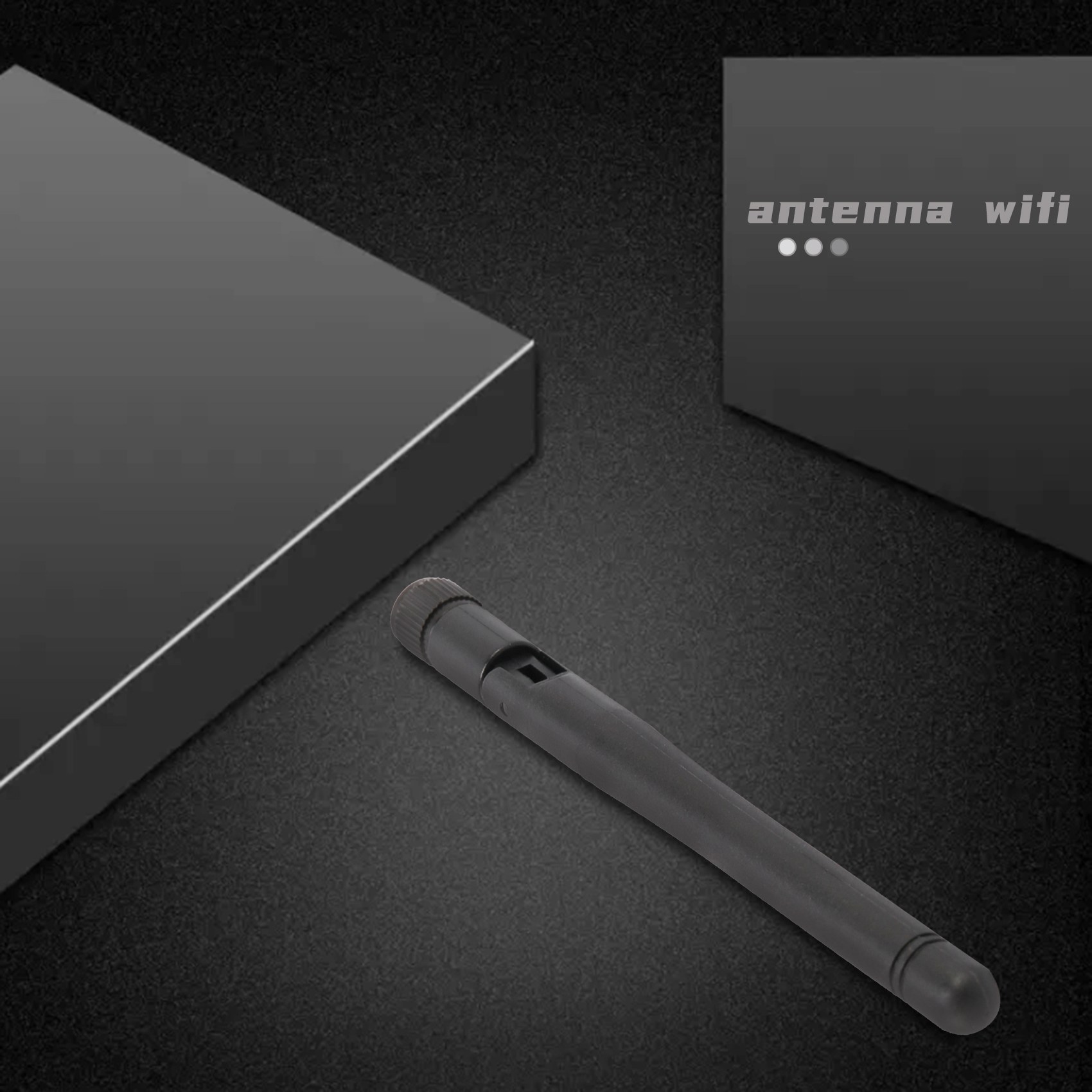 Antenna wifi omnidirezionale da 1pc 2.4g/5g/5.8 e 2 dbi con connettore maschio rp-sma per router wireless, prezzo antenna wi-fi
