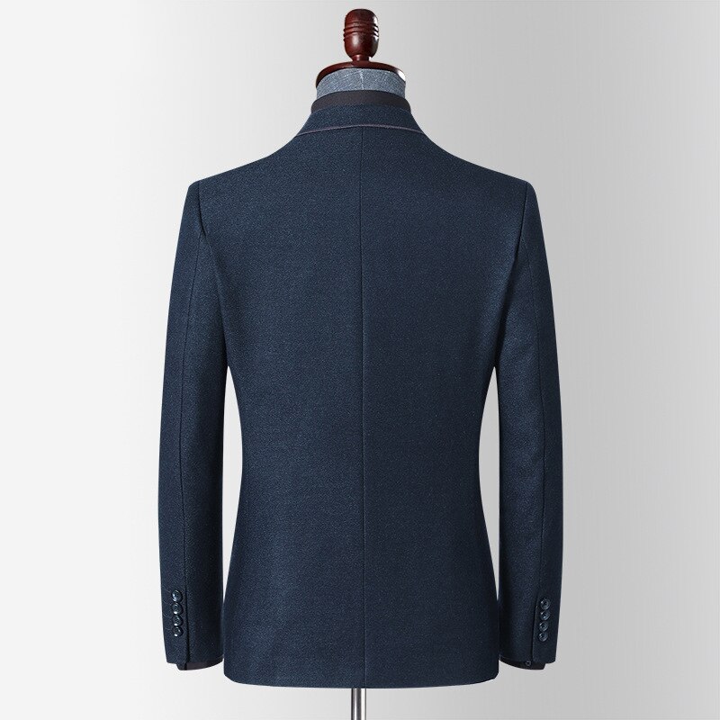 Schinteon-Chaqueta coreana para hombre, prendas de vestir ajustadas, ropa informal inteligente de para y boda, Primavera