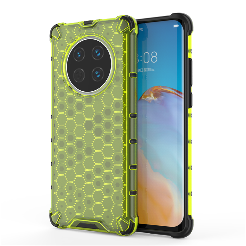 For Huawei Mate 20 30 40 Pro Case TPU Hybrid Armor Shockproof Transparent Phone Case For Huawei Mate 20X 40 Pro Plus Back Cover: EVA / SKY BLUE