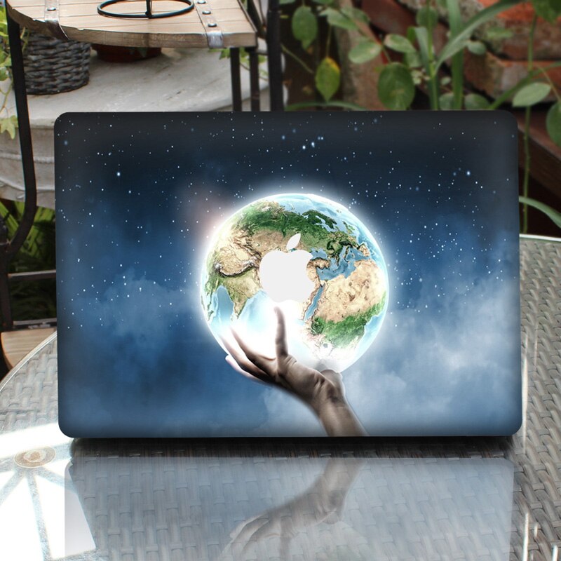 protect the Earth Laptop Decal Sticker Skin For MacBook Air Pro Retina 11" 13" 15" Vinyl Mac Case Body Full Cover Skin