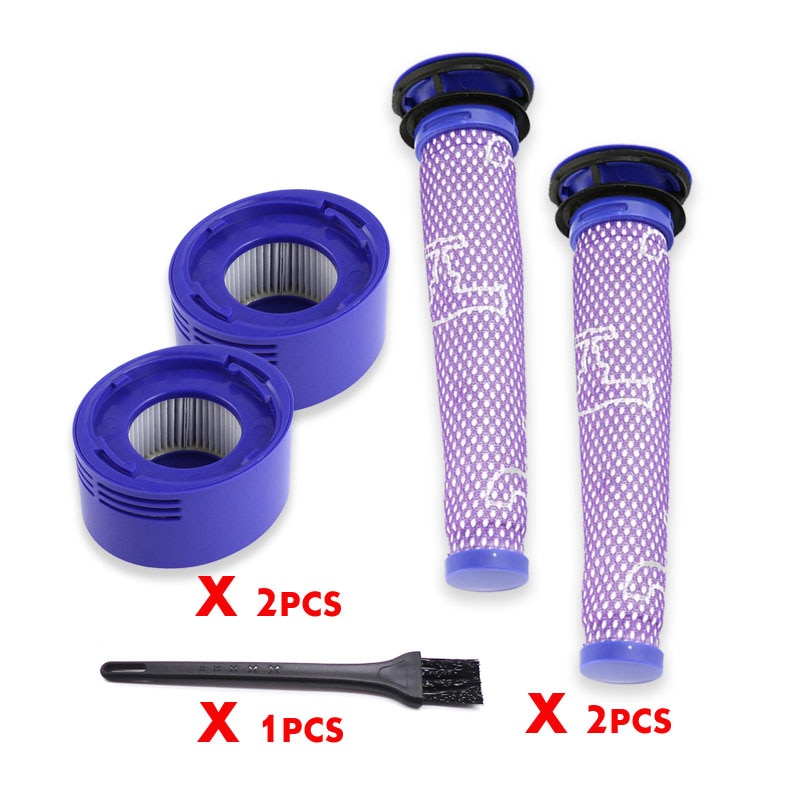 Filtro HEPA para aspiradora Dyson V7 V8 DC58 DC59 DC61 DC62 serie aspiradora de mano inalámbrica pieza de filtro Dyson