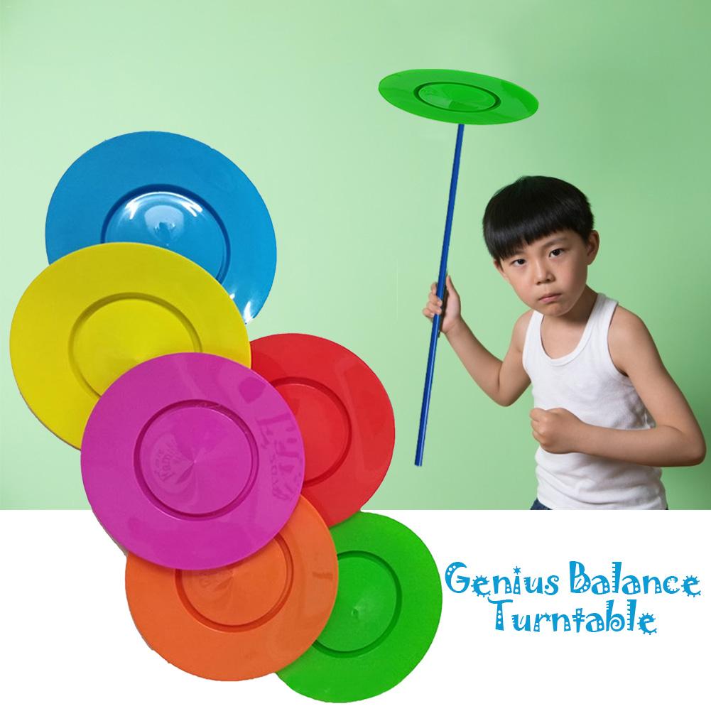 Adult Kids Spinning Juggling Plates Sticks Performance Prop Balance Skills Games Clown Circus Toy