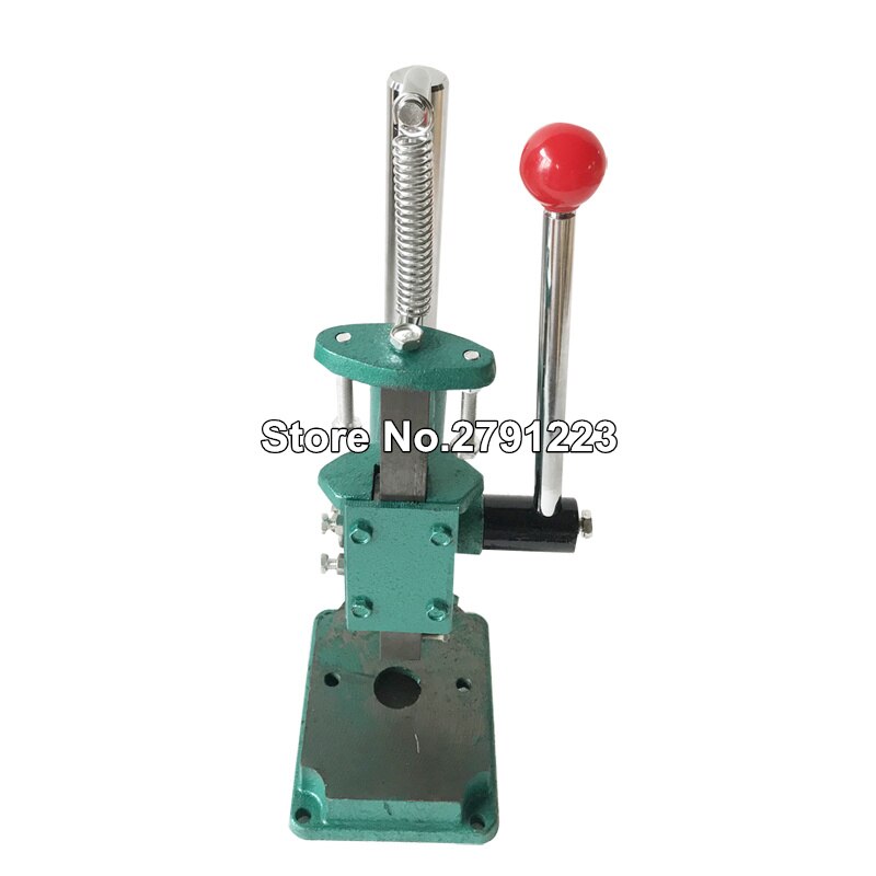 Square Head Manual Hand Snap Press Punching Machine Puncher For Studs, Eyelets, Grommet