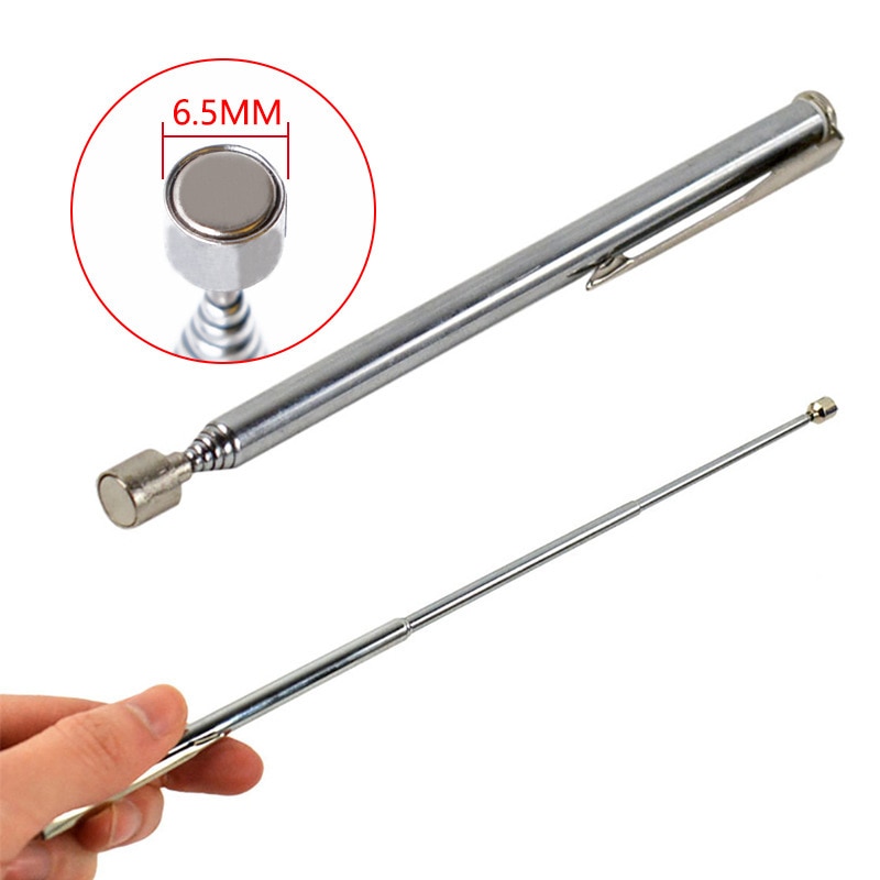 Portable Telescopic Magnetic Pick-up Bar Tool Bar for Picking Up Nut Bolts Expandable Pick-up Bar Bar Magnetic Pick-up Iron Bar