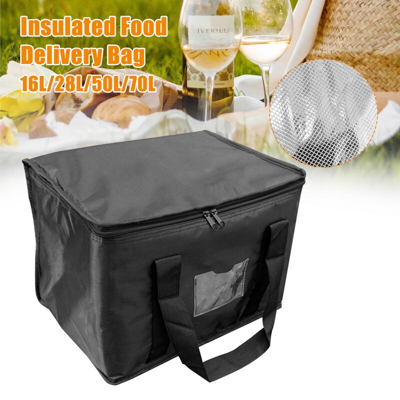 Bolsa térmica portátil de gran capacidad de 16/28/50/70L para alimentos, famosa térmica, aislante térmico, resistente al agua