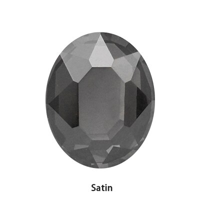 8x10mm Oval Nail Art Decorations Crystals Strass Flat Back Stones Rhinestones Applique Color Stone for Craft Dress Gymnastic Clo: Satin