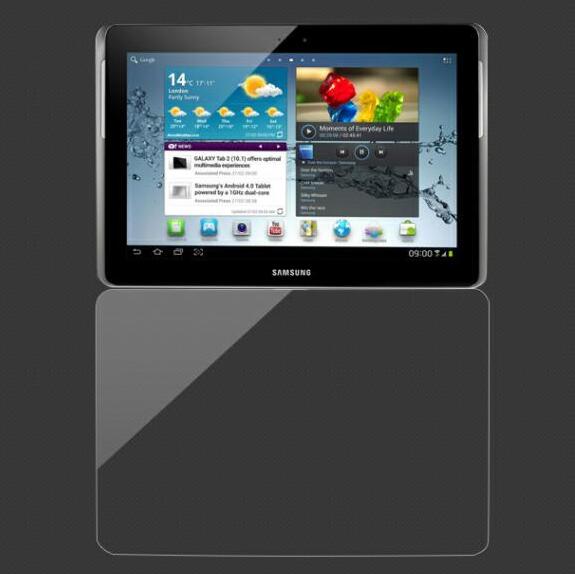 360 draaibare beugels, flipstandaard, leren hoes voor samsung galaxy note 10.1 gt-n8000 n8000 n8010 n8020 tablethoes + pen: Gehard glas