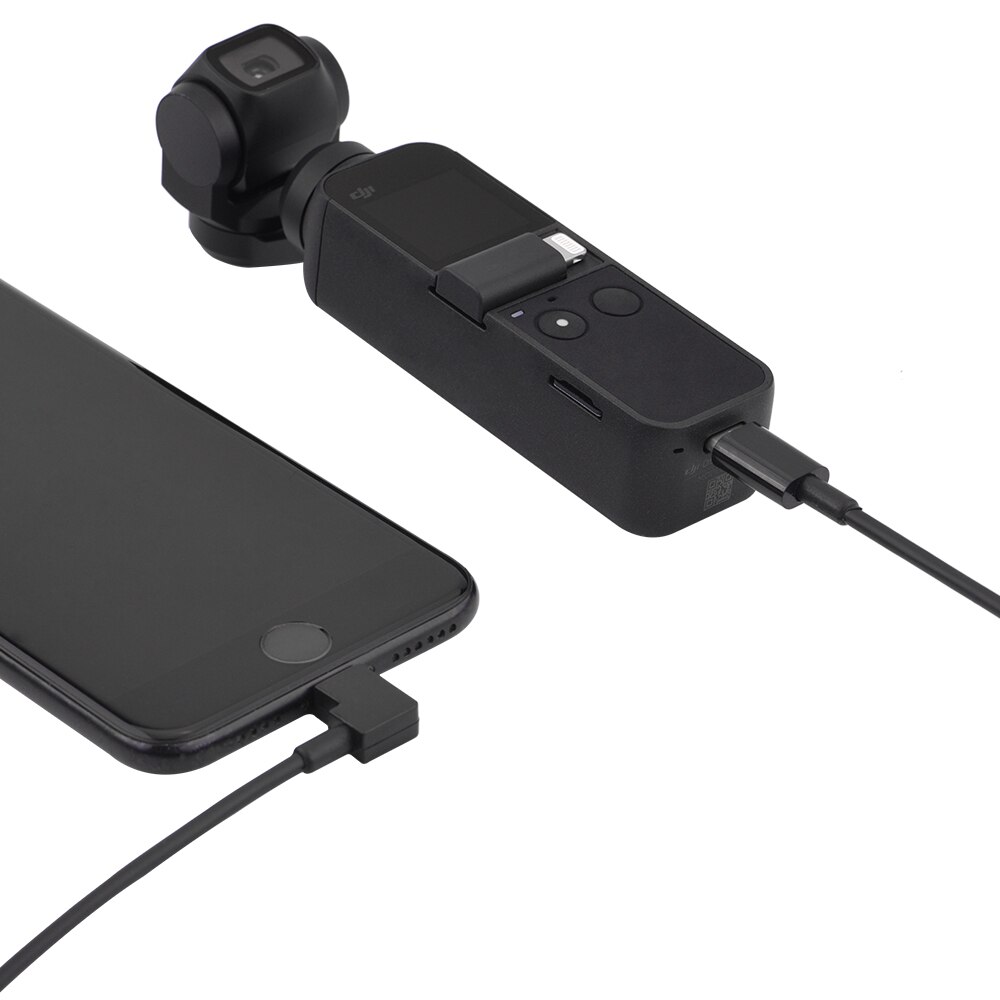 Telefon Montieren Modul Verlängerung Pol Stange Selfie Stock für DJI OSMO Tasche/Tasche 2 Gimbal Kabel für Typ-c IOS Android Zubehör