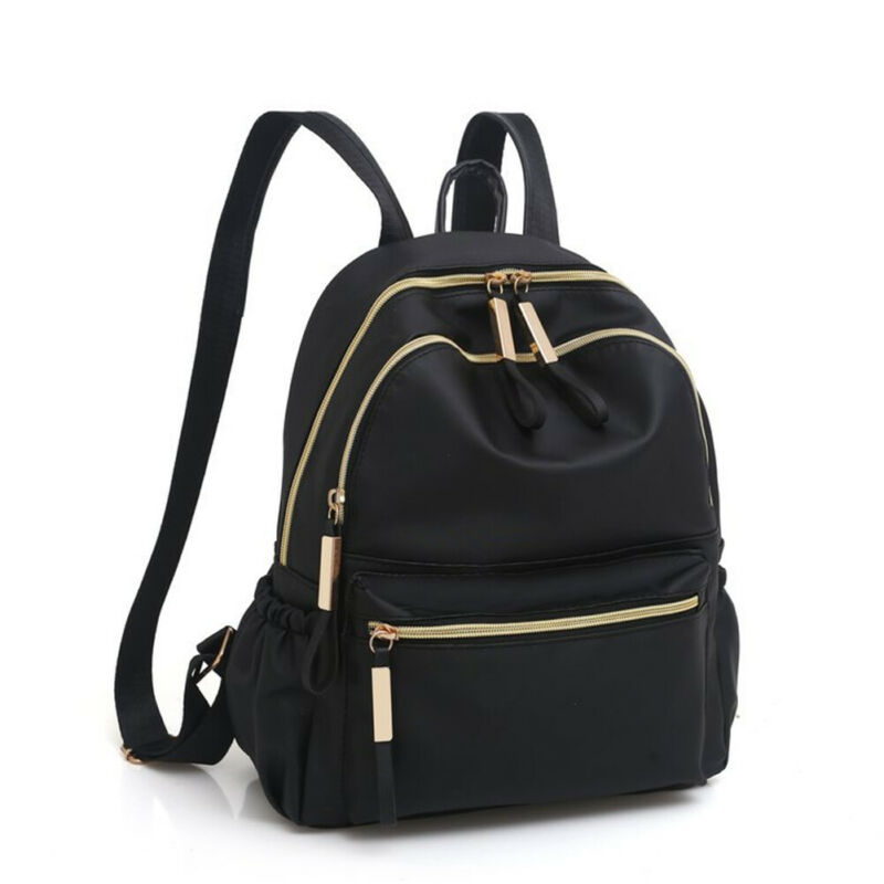 wasserdichte Oxford Rucksack Rucksack Frauen Schwarz Schule Taschen für Teenager Mädchen Große Kapazität Reise Tote Rucksack