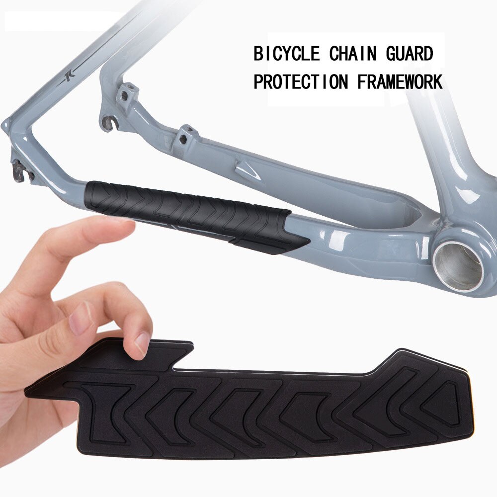 Fiets Stickers Frame Anti Scratch Protector Mtb/Road Fiets Anti Slip Sticker Bescherming Frame Cover Silicone Protector
