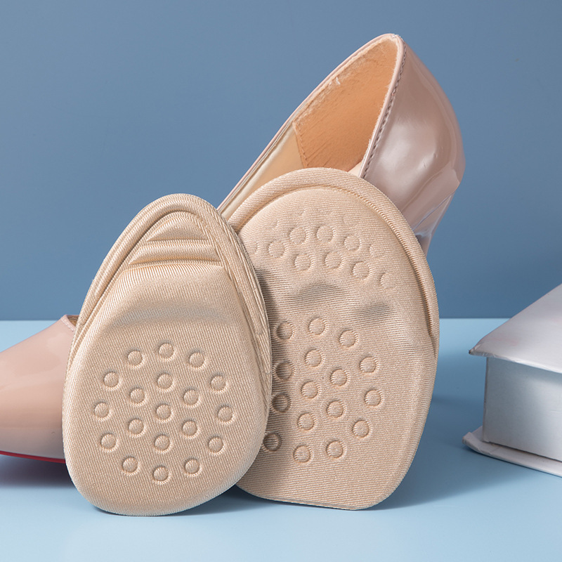 Halbe Einlegesohlen für Schuheinlagen, Vorfußeinsatz, rutschfeste Sohlenkissen, reduzieren sterben Schuhgröße, Füller für hoch Fersen, Schmerzlinderung, Schuhpolster