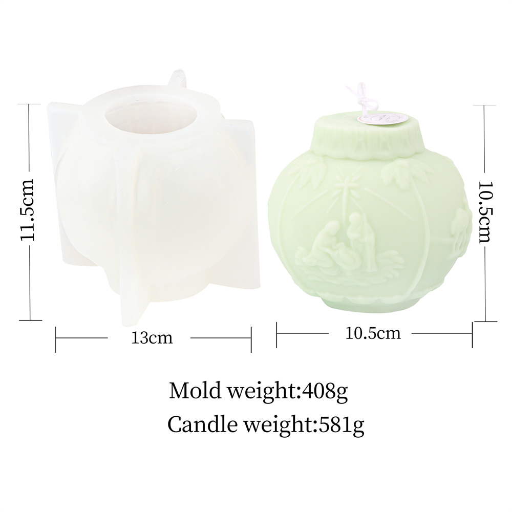 Multi-Modell Weihnachts Ball Kerze bilden Silikon bilden Weihnachten kreative Dekor Elch Glocke Schneemann Seife Werkzeug