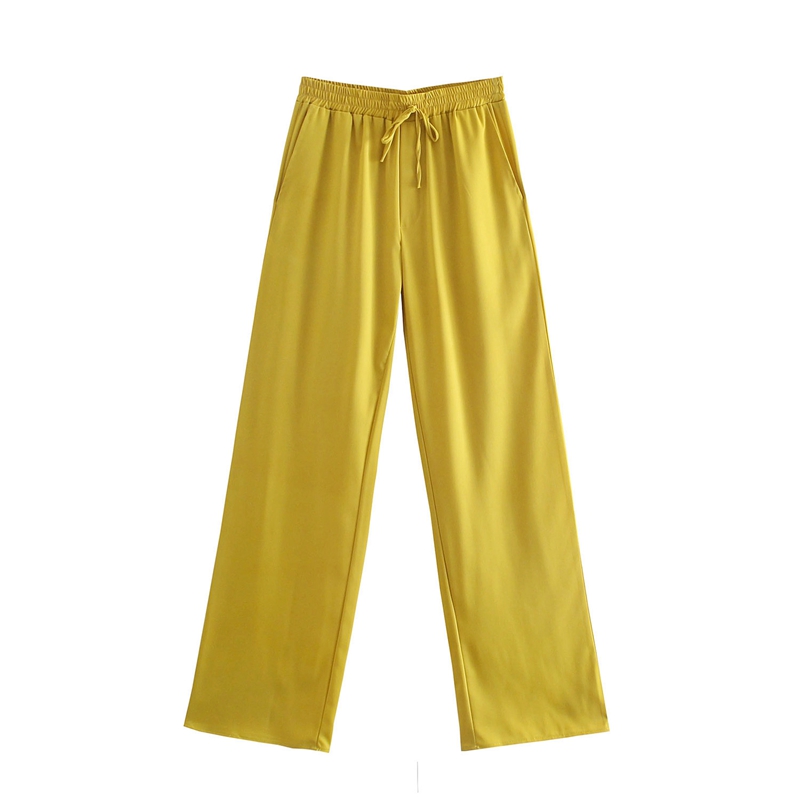 Puwd Casual Vrouwen Losse Hoge Taille Broek Past Herfst Mode Dames Effen Kleur Streetwear Tweedelige Sets Vrouwelijke Chic sets: S / Oranje