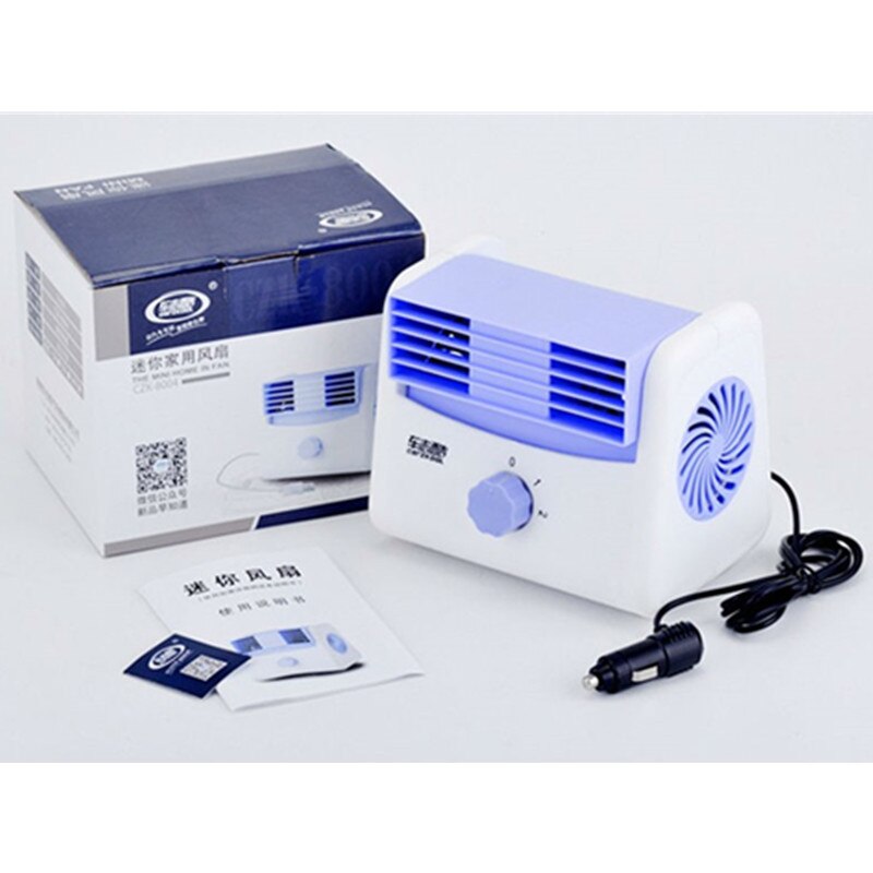 Portable Car Air Conditioner Quiet 12V Car Cooling Fan Car Styling Accessories