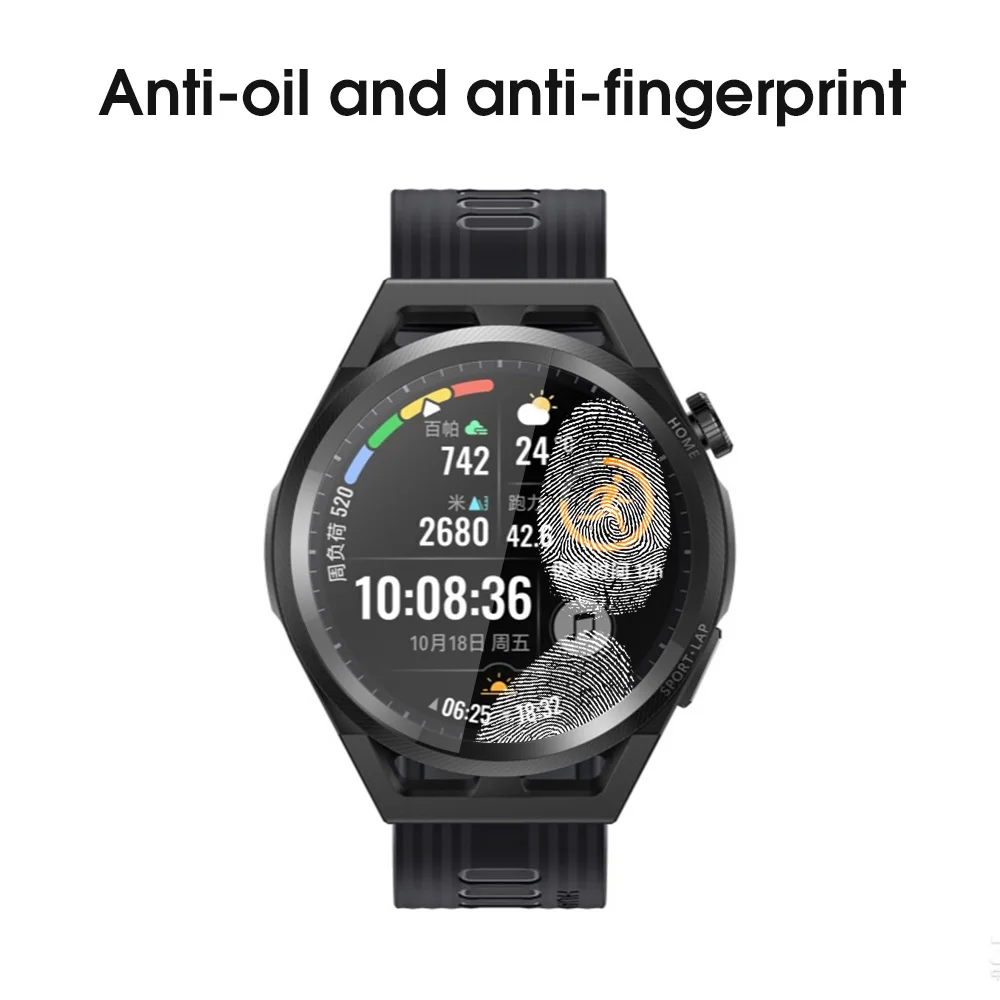 1-5 uds vidrio templado HD para Huawei Watch GT 2 3 GT2 GT3 Pro 46mm GT Runner Smartwatch Protector de pantalla película a prueba de explosiones