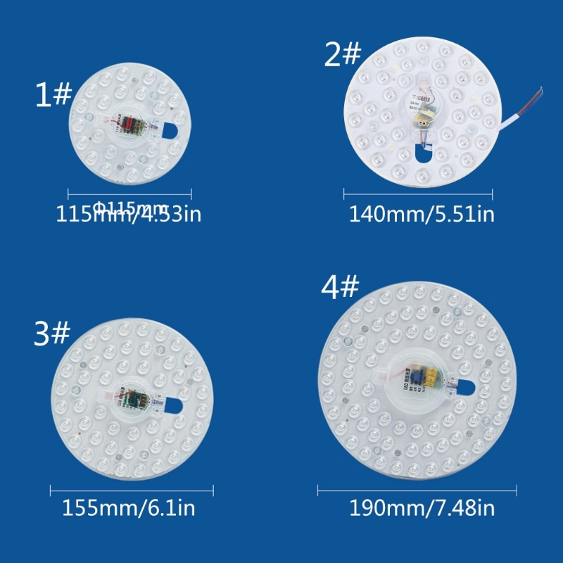 LED Circle Light Panel for Ceiling Fan Light LED Light Engines Retrofits Ceiling Fan Light 12W 18W 24W 36W Optional