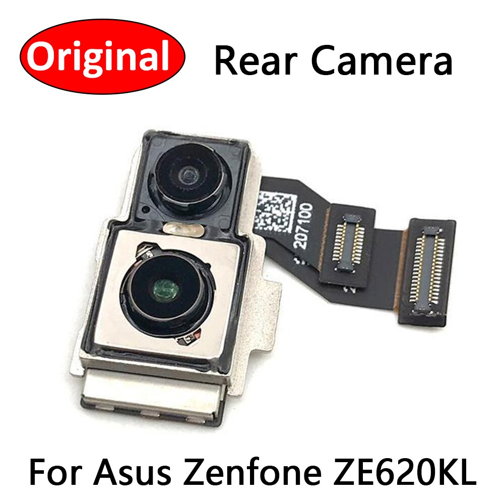 Originele Belangrijkste Camera Voor Asus Zenfone 5 Gamme ZE620KL ZE520KL ZB555KL ZS570KL Rear Back Camera Met Flex Lint Kabel
