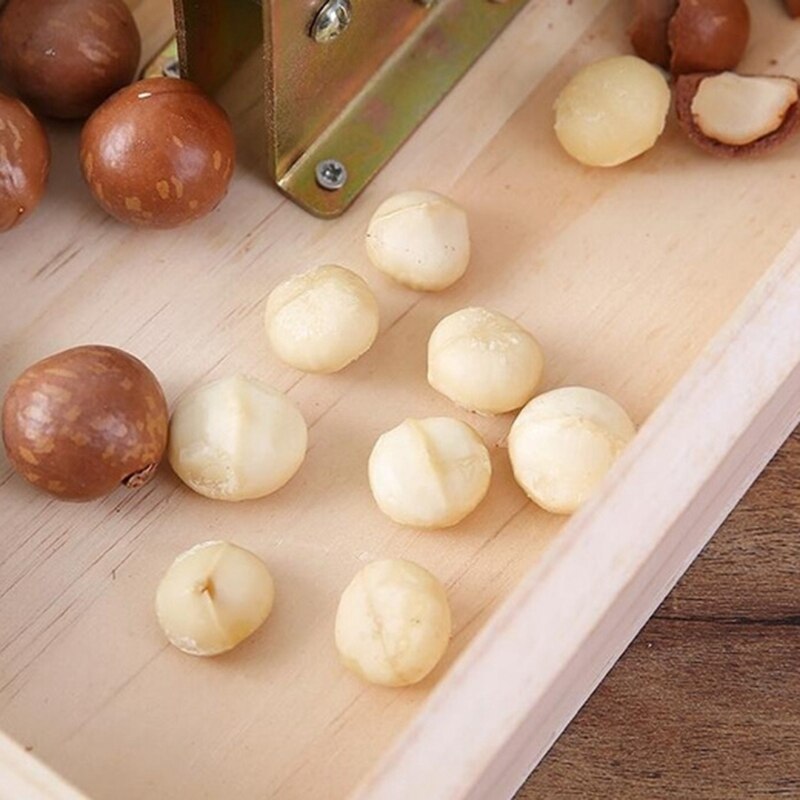 Manual Macadamia Nut Opener Nut Cracker Machine Walnut Nutcracker Nut Sheller Tool Macadamia Nut Opening