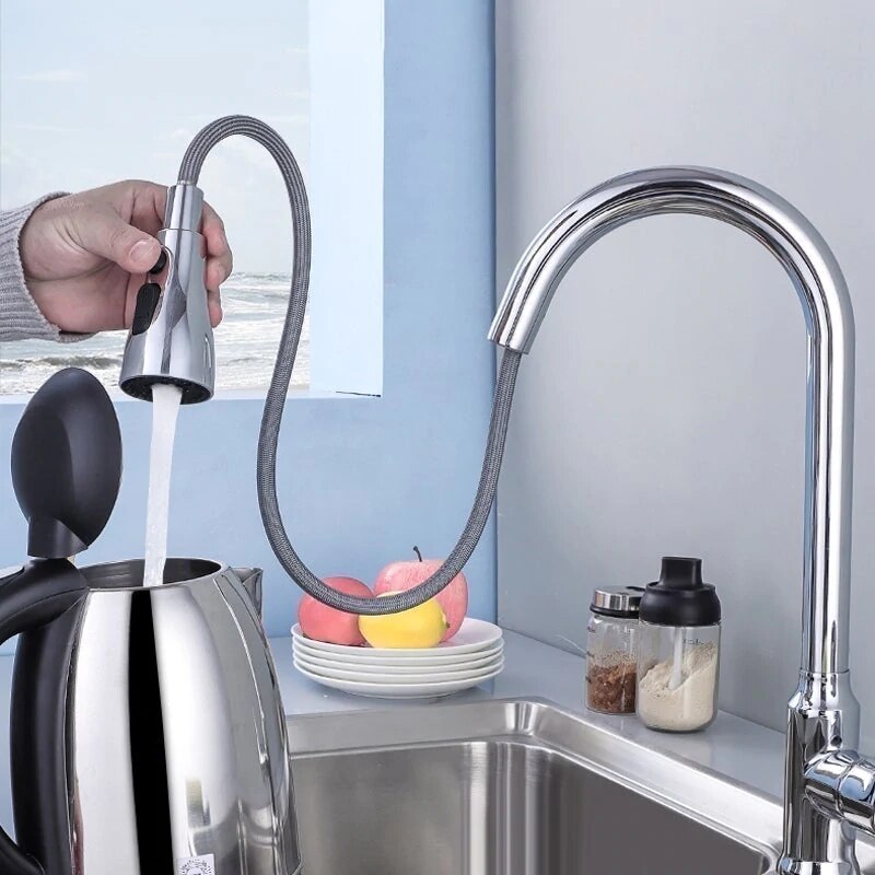 Multifunctional Faucet Universal Pressure Tap Nozzle Replacement Sprayer Universal for Kitchen Bathroom B99