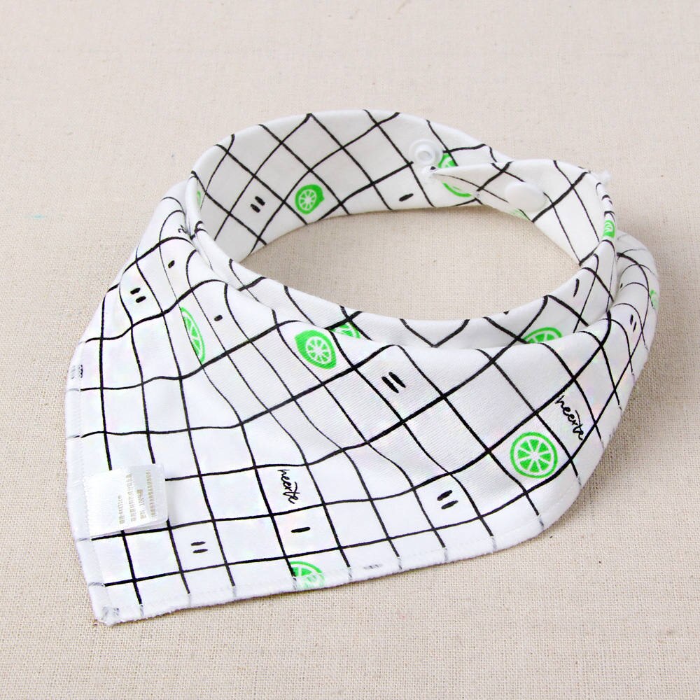Bavaglino neonato Della Ragazza del Ragazzo Bandana Acqua Assorbe Bib Burp Triangolo di Stoffa Sciarpa Del Bambino Del Cotone Burp Del Bambino Di Natale Accessori: 8