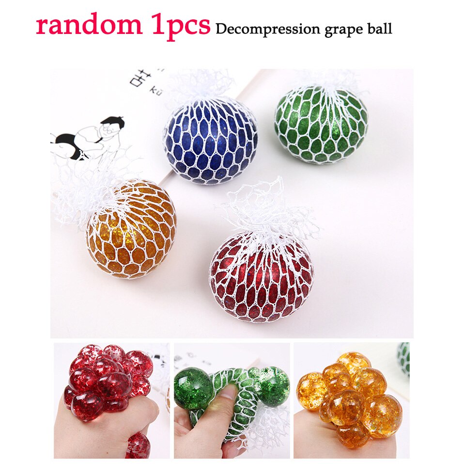 Pineapple Anti Stress Grape Ball Vent Decompression Toys for Children Stress Autism Funny Gadget Pops Toys Adults: 02