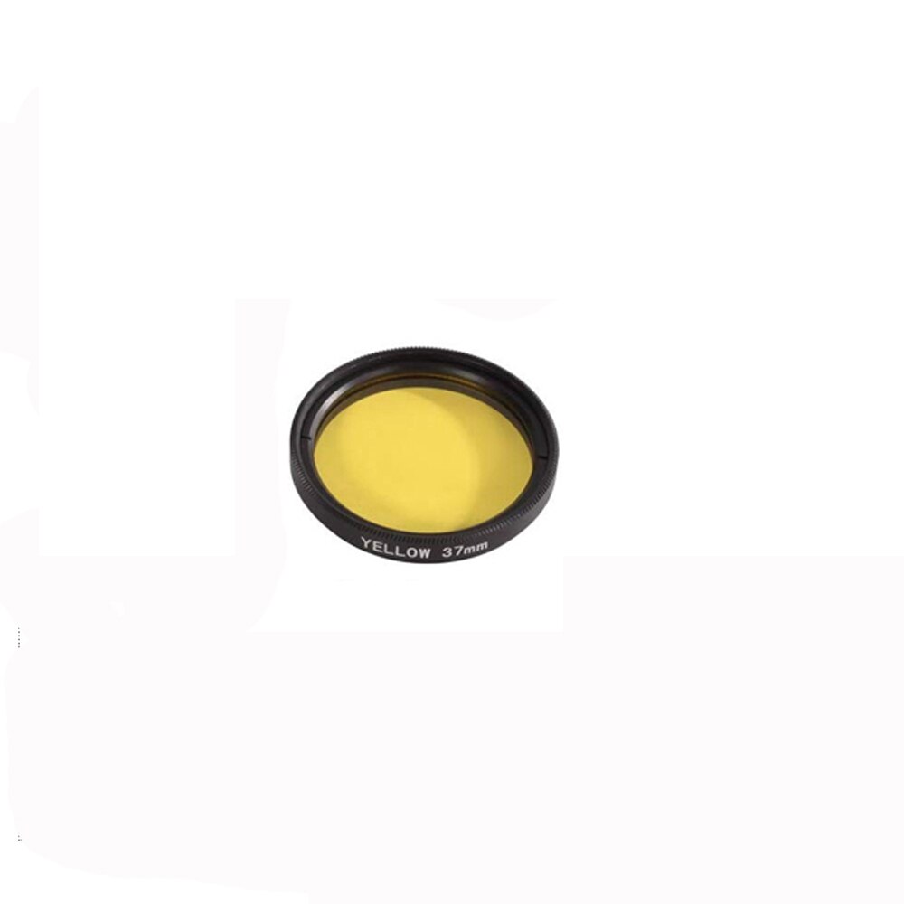Objectif pour Aquarium, eau salée Marine, corail, récif, caméra, filtres, Macro, pour poissons, Terrarium aquatique: Yellow lens only