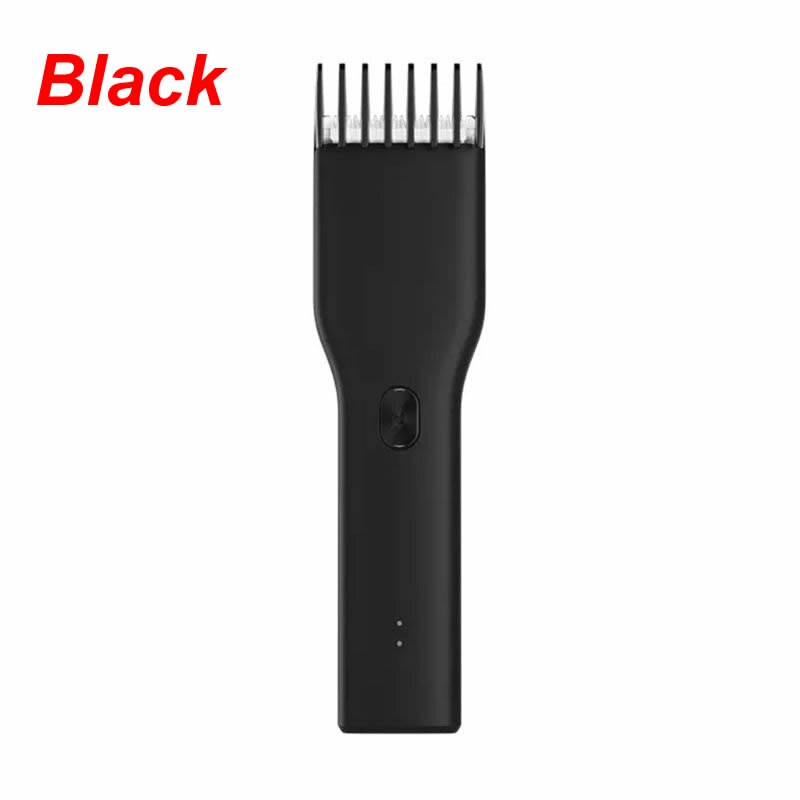 Electric Hair Clippers Beard Trimmer Barber Grooming Kit Rechargeable Cordless Haircut Machine Cutting Shaver for A: Black