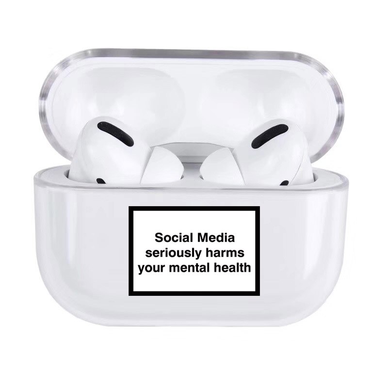 Funda rígida transparente bonita para Apple Airpods funda para auriculares con dibujos animados divertidos para Airpod Pro/2/1: For Pro -7