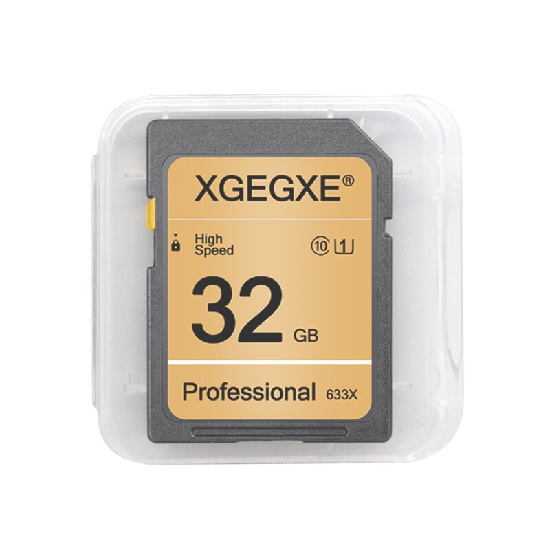 XGEGXE 64GB Camera Memory Card 32GB Class 10 High Speed 4GB 8GB 16GB UHS-1 Professinonal Flash Card For Camera: 32GB