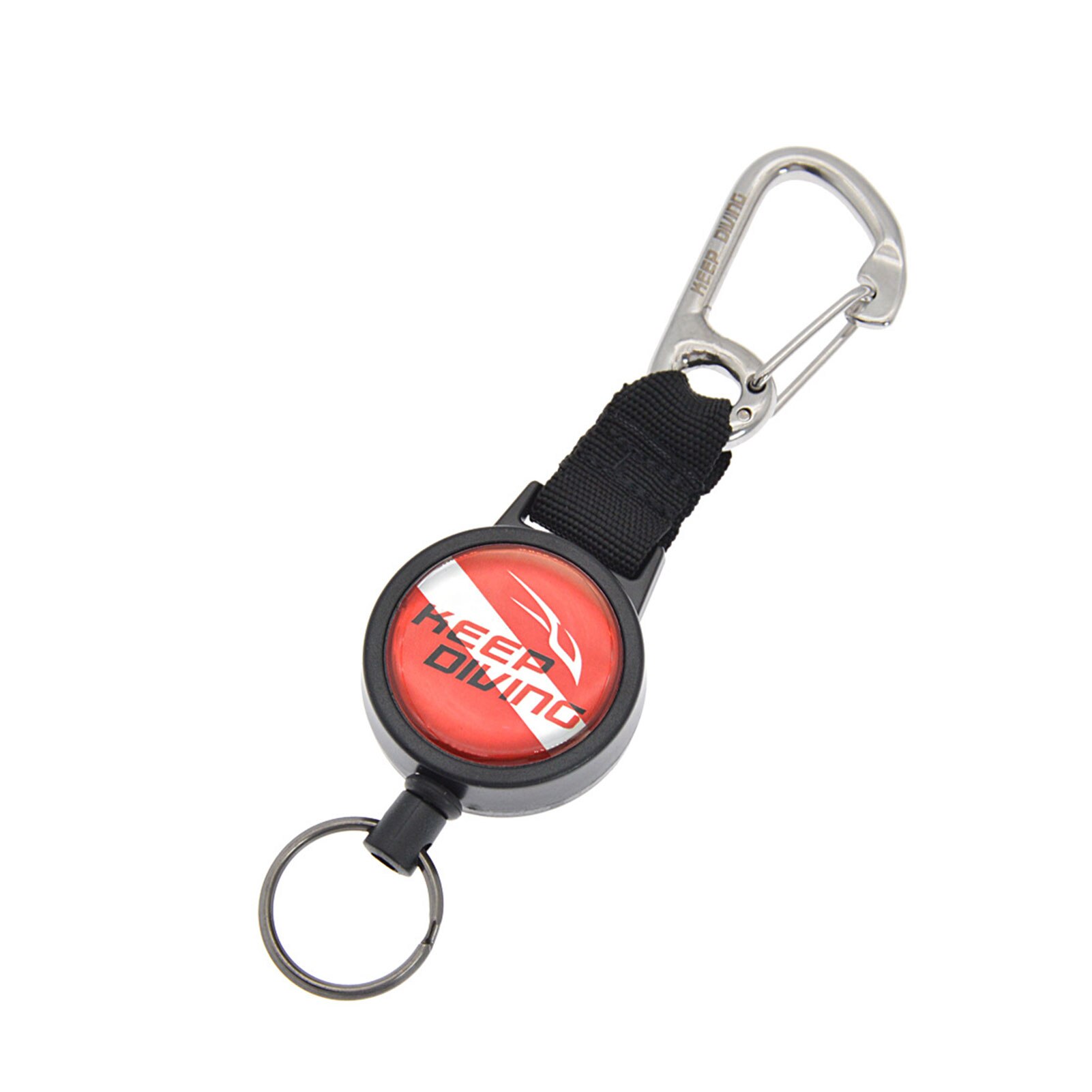 Uniclife 50/20/12 Pcs Draad Sleutelhanger Kabel 13/16/26Cm Rvs Sleutelhanger Loop Voor Outdoor Wandelen, Zwart, 12 Pcs (16cm