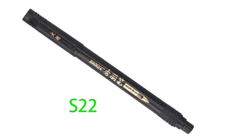 12 stk farverig engangs pen blæk, blæk etui, studerende fyldepen 05mm ,  blæk patron refills: S22 kalligrafi pen