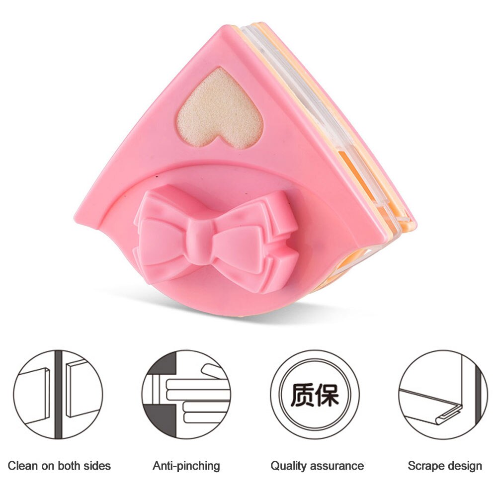 Household Magnetic Window Wiper Glass window cleaner Double Side Magnetic Brush Window Glass Brush for Washing Cleaning Tools