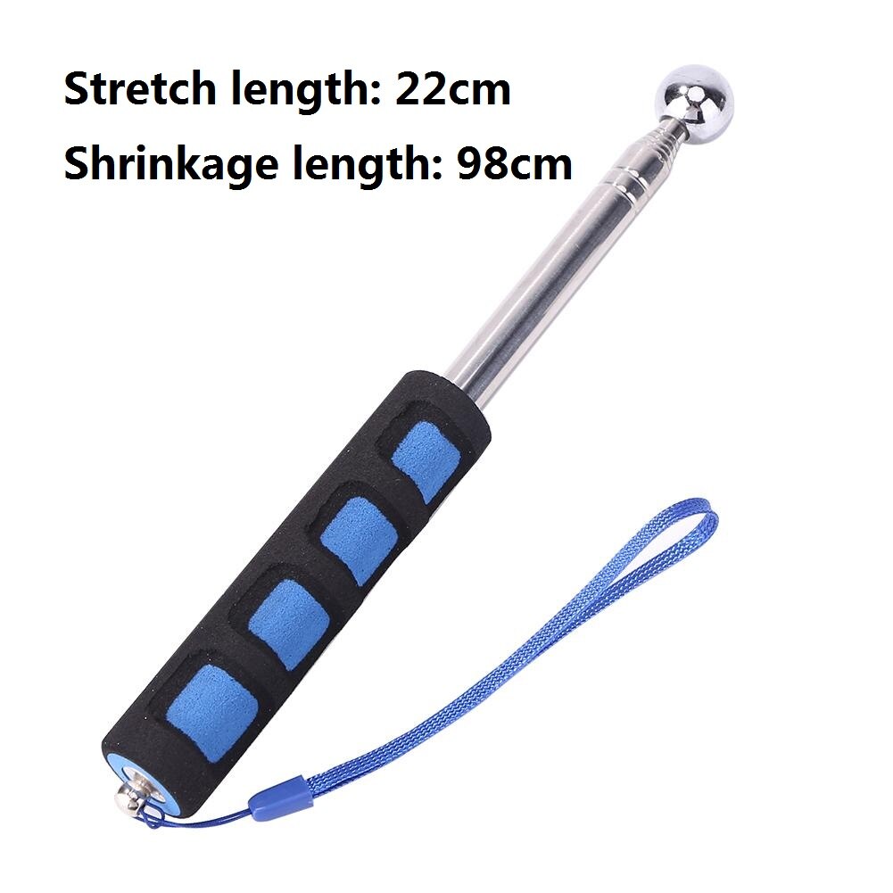 Telescopic Wall Check Hammer Walls Floors Ceilings Tiles Test Telescopic Thickening Checker Hammer: 22 to 98CM