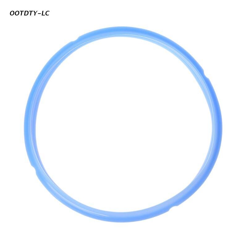 Pokrywka silikonowa pierścień 22.5cm 6 kwarta dla garnek błyskawiczny elektryczny szybkowar elektryczny szybkowar uszczelniaczem części Dropshipping: 8Quart-niebieski