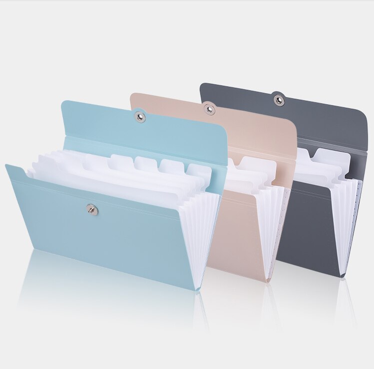 A5 Document Bill Invoice Management Pack Display File Expanding Folder Paper Classification 8grid Package Wallet Filing Products