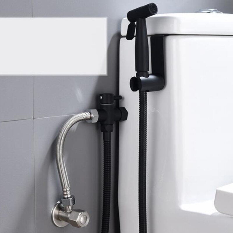 Toilet Divider Shower Faucet Shower Divider Valve One In Two Out Conversion Valve For Bathroom Durable