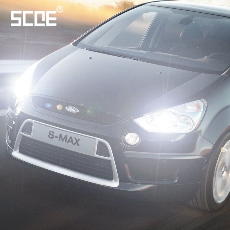 Voor ford S-Max SCOE 2 PCS Auto Dimlicht Super Halogeen Koplamp Auto Styling warm wit