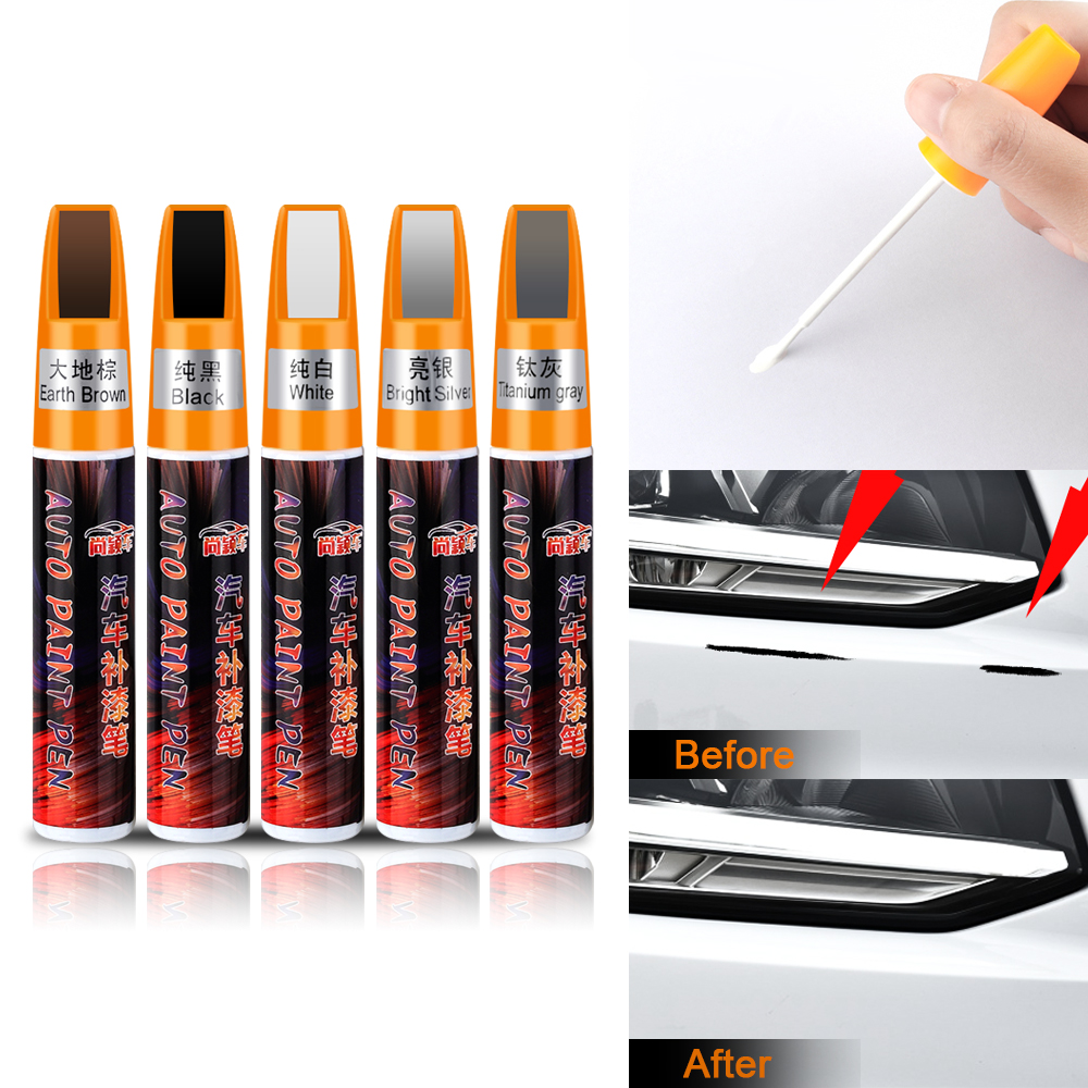 Car Mending Fill Paint Pen Waterproof Repair Painting Scratch Clear Remover for Ford Fiesta Focus Mondeo Ecosport Kuga Focus ST