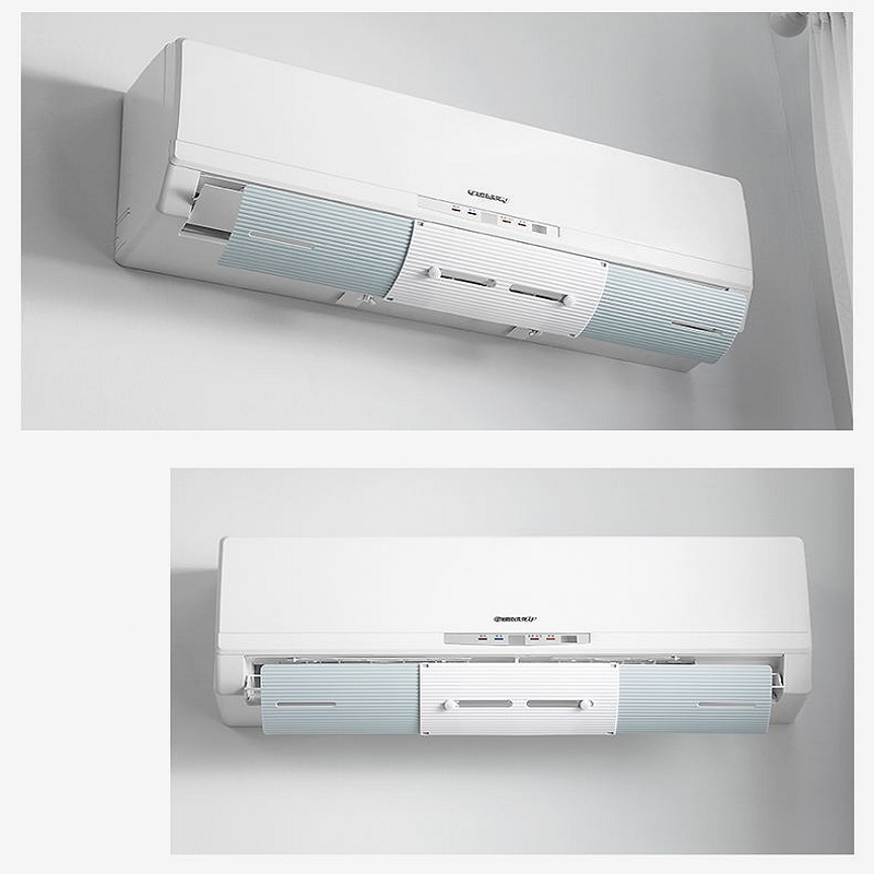 K-STAR ar condicionado defletor condicionador de ar defletor ajustável capa pára-brisa protetor anti-vento em linha reta