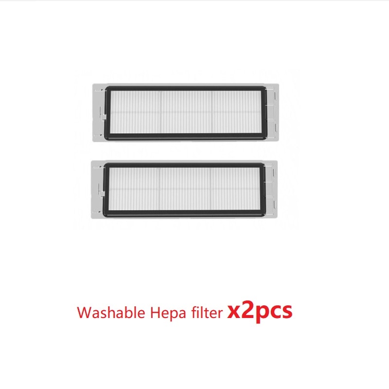 Original S5 MAX Washable Hepa Filter Removable Main Brush Rubber Side Brush of Roborock Robotic