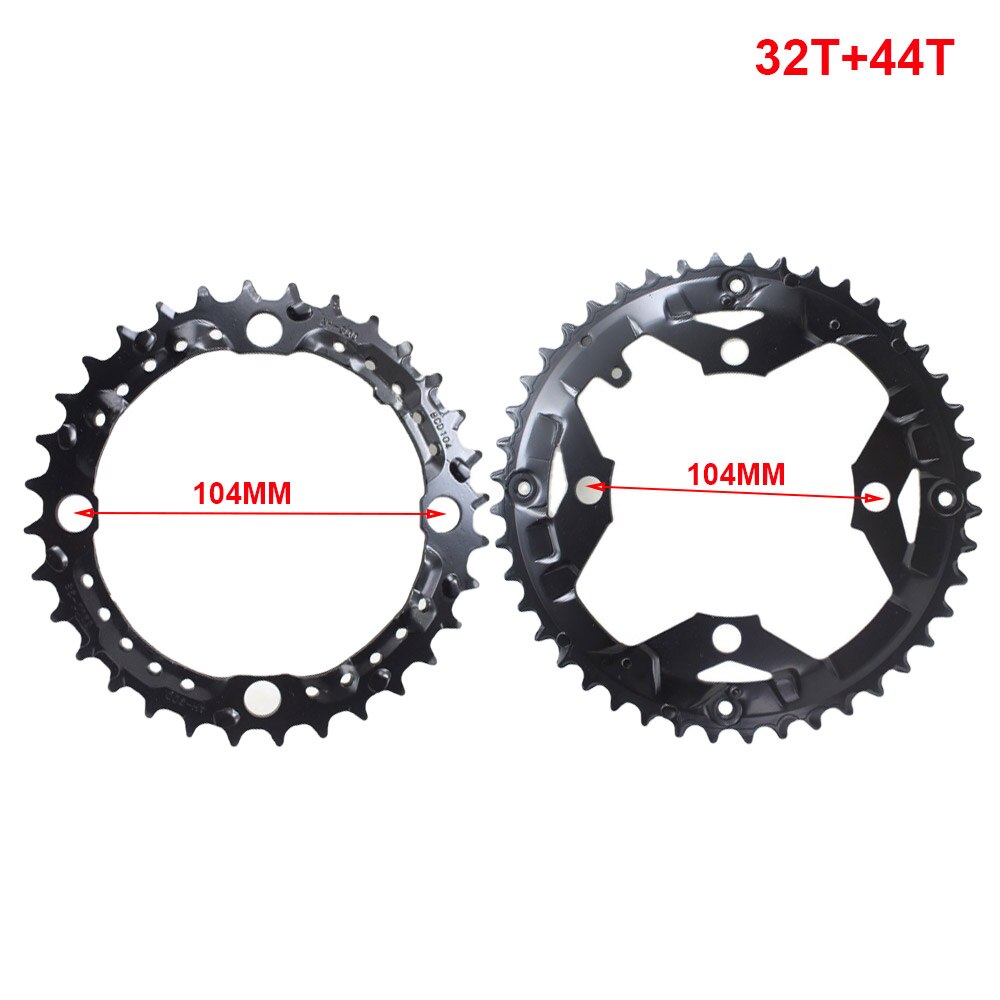 22T 32T 42T 44T Fietsketting Wiel Mtb Chain Wiel Fiets Mtb Fiets Sprocketwheel Kettingblad Voor crankstel M590 M430 Vouwfiets: 32T-44T