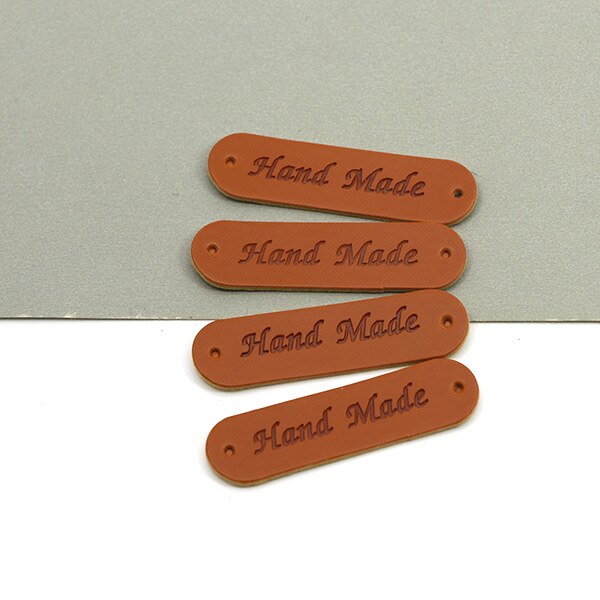 50Pcs Hand Made Labels Pu Lederen Label Voor Kledi... – Grandado